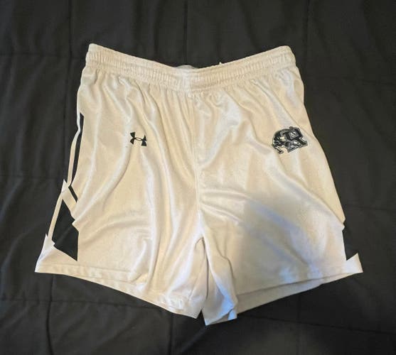 UA RAMAPO HS LAX GAME SHORTS - WHITE (XL)