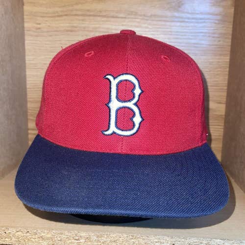 Vintage Boston Red Sox Sports Specialties Plain Logo Snapback Hat Cap Rare