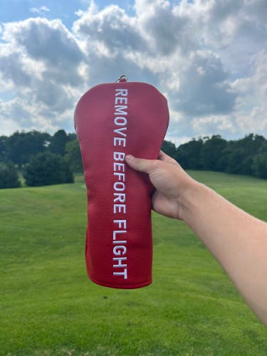 Remove Before Flight Golf Driver Headcover