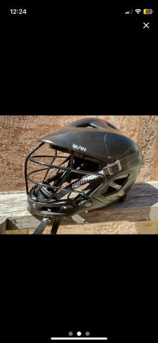 Used  Warrior Burn Junior Helmet