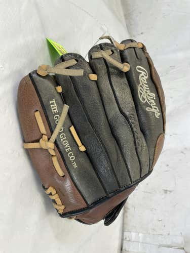 Used Rawlings Renegade Rl115b 11 1 2" Leather Shell Junior Baseball Fielders Glove