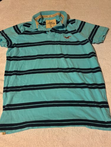 Hollister California Short Sleeve Polo Shirt Adult XL