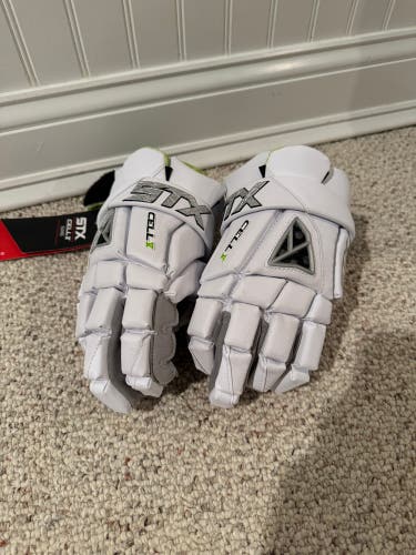New  STX 11" Cell V Lacrosse Gloves