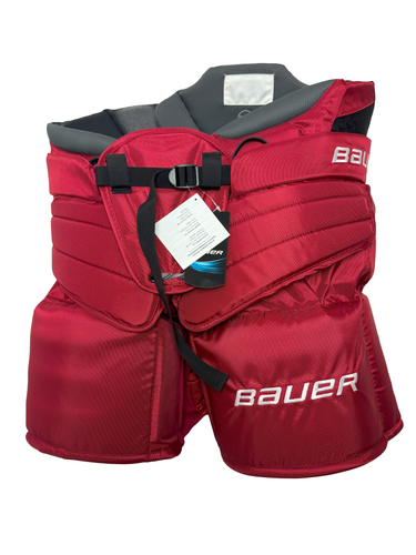 Bauer Prostock Goalie Pants Medium Red