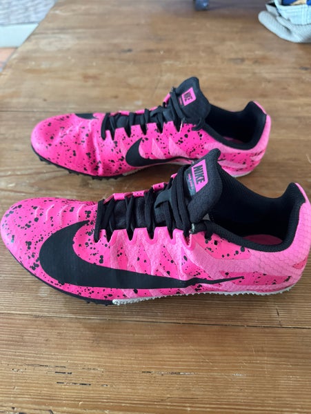 Nike Zoom Rival S “Pink Splatter” Track Spikes Unisex Men’s Size 7.5/Women’s Size 8.5