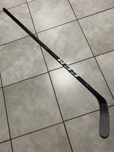 Used Senior CCM Zavgorodniy Right Pro Stock RibCor Trigger 3D PMT Hockey Stick