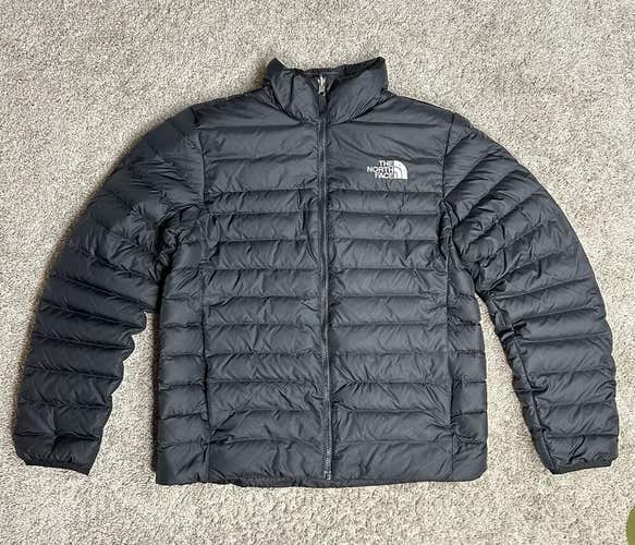 THE NORTH FACE Men’s Black Flare 2 550 Down Fill Puffer Jacket NF0A55XG Sz M