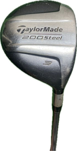 TaylorMade 200 Steel 3 Wood Lite R-80 Regular Flex Graphite Shaft RH 43”L