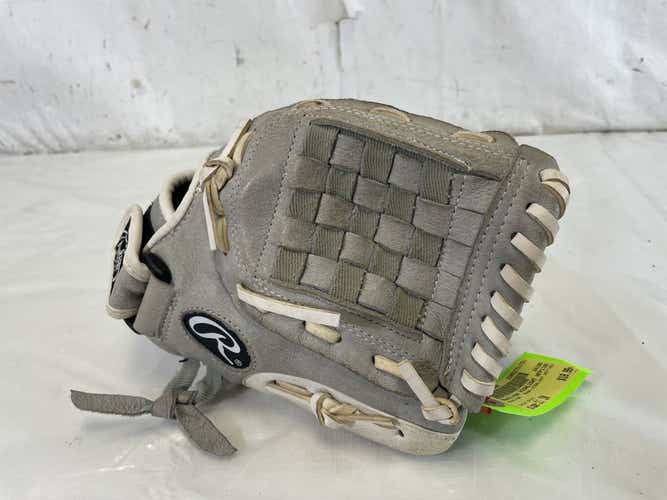 Used Rawlings Highlight Hfp110gw 11" Leather Shell Junior Fastpitch Softball Glove