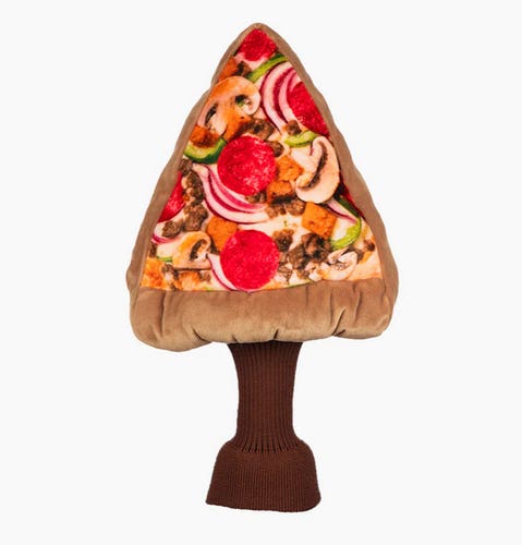 NEW Daphnes Headcover Pizza 460cc Driver Golf Headcover