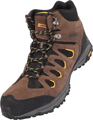 $200 NIB Mountain Warehouse Ambleside Mens Vibram Waterproof Hiking Boots Size 9