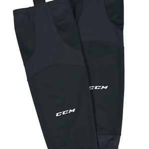 Black New Junior CCM SX6000 Socks with Velcro