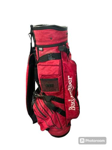 Used Datrek Budweiser 6 Way Golf Cart Bags