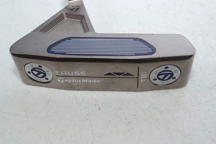 LEFT HANDED TaylorMade TRUSS TB1 35" Putter Steel  #175394