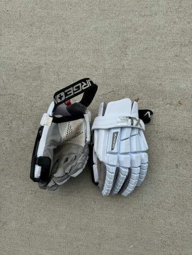 Used Goalie STX Large Surgeon RZR2 Lacrosse Gloves