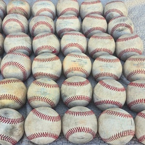 Used Rawlings Baseballs 36 Pack (3 Dozen)