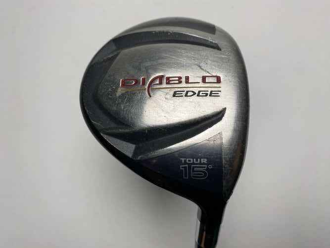 Callaway Diablo Edge Tour 3 Fairway Wood 15* Fujikura Motore F3 60g Stiff RH