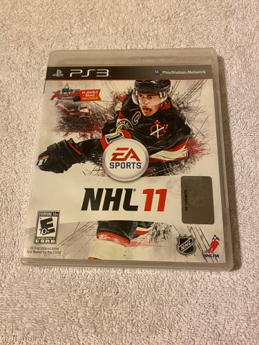 NHL 11 PlayStation 3 Video Game PS3