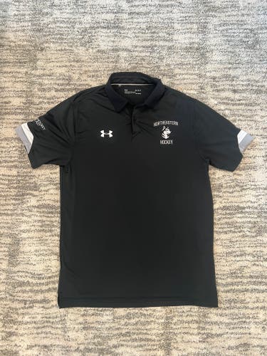 Northeastern University (NCAA) Hockey Polo Golf Shirt