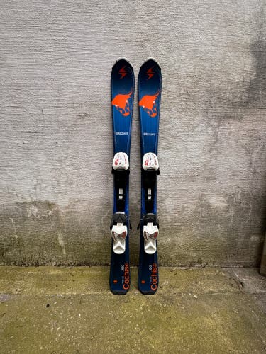 Blizzard Cochise 100cm JR Kid's Skis With Marker 4.5 IQ adjustable bindings