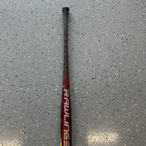 Used 2017 Rawlings BBCOR Certified Alloy 30.5 oz 33.5" Velo Bat