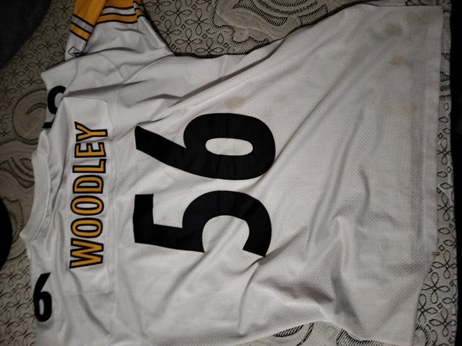 Lamar Woodley jersey white