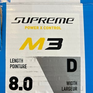 New Hockey Bauer M3 Size 8 Skates