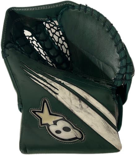 Brian’s Gnetik IV - Used NCAA Pro Stock Goalie Glove (Green/White)