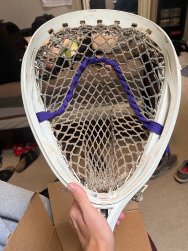 Used  Strung Nemesis Lyte Goalie Head