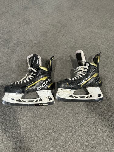 CCM Super Tacks As-v Pro Size 7 With Black Step Steel And Extra Set Of Steel