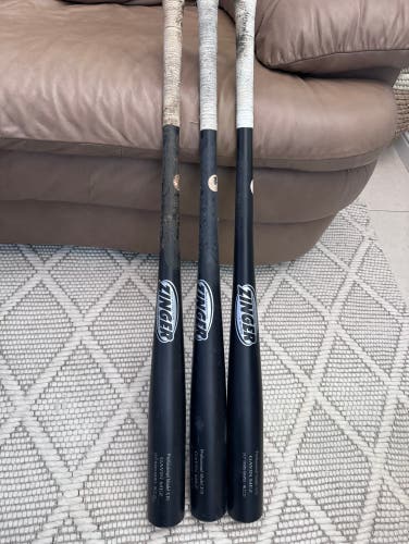 Zinger X10 wood bat 33.5 custom