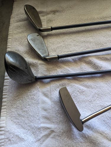 Used Junior Callaway little Bertha Right Handed Clubs (Full Set) Regular Flex 55-60 inches tall