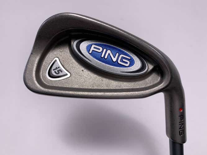 Ping i5 Single 5 Iron Red Dot 1* Flat TFC 100 I Soft Regular Senior Graphite RH