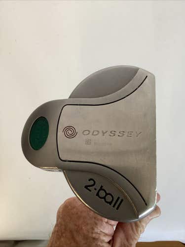 Odyssey White Steel Two Ball Putter 33” Inches