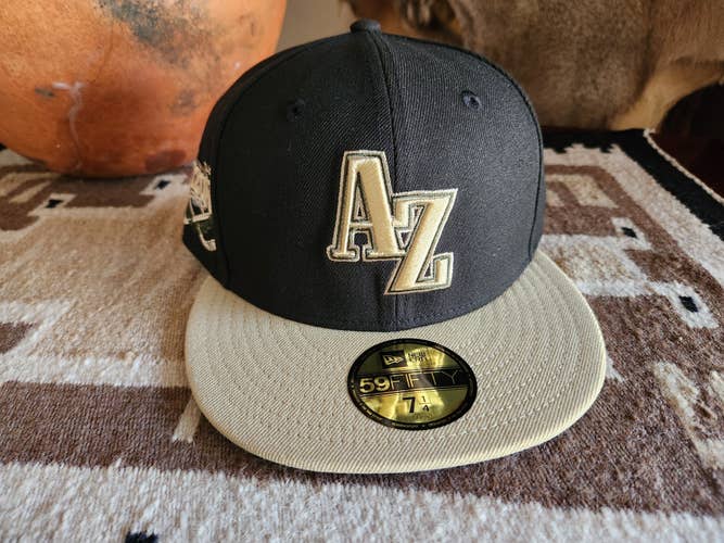 Arizona Coyotes Hockey Club New Era 59Fifty Black Kachina Hat