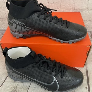 Nike AT8143 001 JR Superfly 7 Academy TF Youth Soccer Shoes Black Grey US 4.5Y