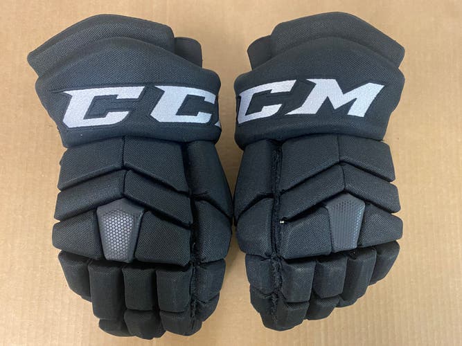 CCM HGTK Tacks Pro Stock Hockey Gloves 14" Black 3531