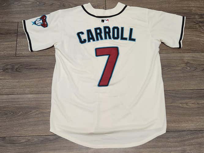 Arizona Diamondbacks Corbin Carroll Home Jersey Size Large