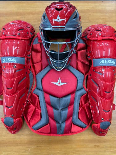 All Star S7 Axis Catcher’s Gear Age 12-16 w/ Bag