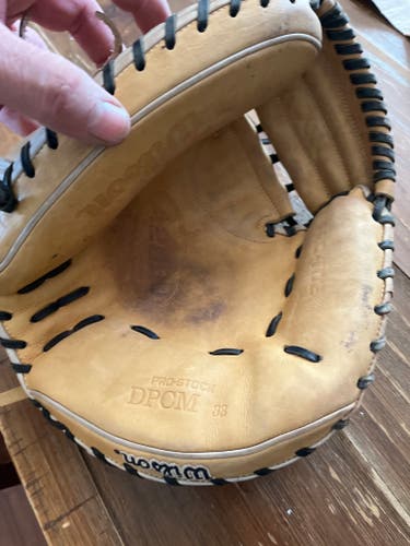 Used 2022 Right Hand Throw Wilson Catcher's A2000 Baseball Glove 33"