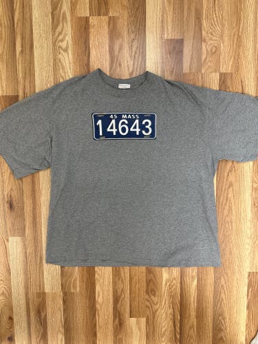 Massachusetts License Plate Vintage T-Shirt - L/XL