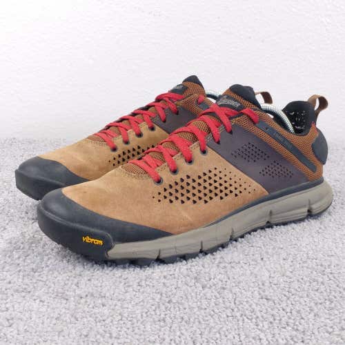 DANNER Trail 2650 Hiking Shoes Mens 10 Vibram Soles Brown Red Sneakers