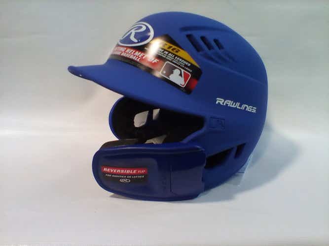 Rawlngs R16 Helmet Matte W Jaw Guard Royal Junior
