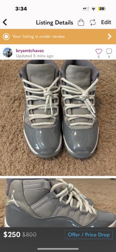 Used/ New Men's Air Jordan 11 Shoes
