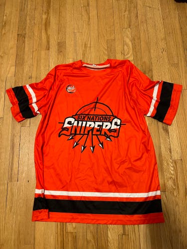 Six Nations Snipers ALL Pregame Shooter Shirt