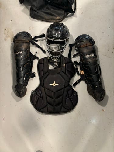 Used Intermediate Black All Star System 7 Axis Adult Catching Set