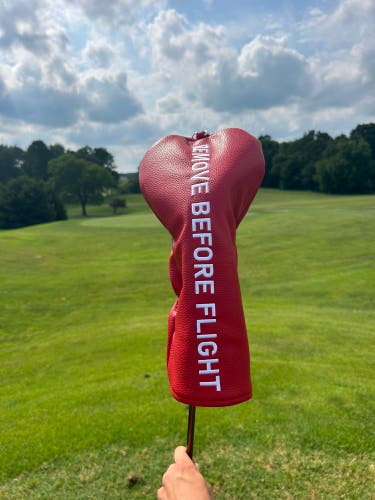 Remove Before Flight Driver Headcover