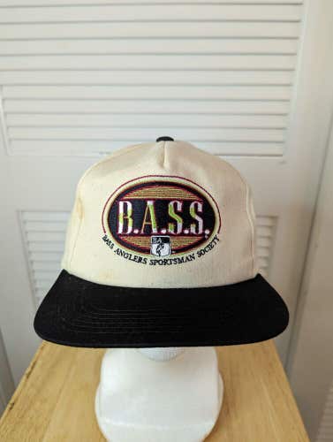 Vintage BASS Fishing Snapback Hat