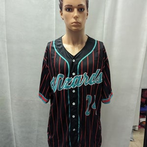 Washington Wizards HBCU Night Baseball Jersey L SGA