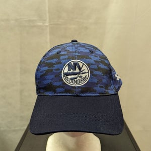 New York Islanders Camo Strapback Hat SGA NHL